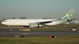 Een Airbus A330-300P2F van Mas Air