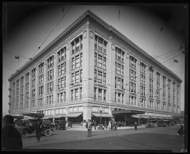 Nordstrom Flagship Store and headquarters in downtown Seat…