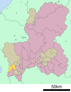 Fuwa District, Gifu district of Japan