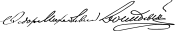 Fëdor Dostoevskij Signature.svg