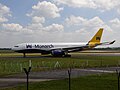 Airbus A330-200 G-SMAN at Manchester Airport