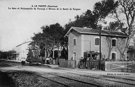 A Gare du Pontet cikk illusztráló képe