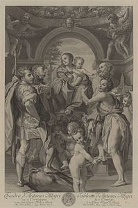 Correggio, Die Madonna des heiligen Georg