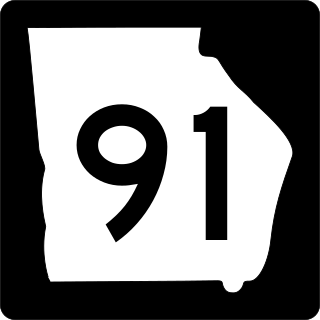 <span class="mw-page-title-main">Georgia State Route 91</span> Highway in Georgia