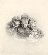 Georgie Drew Barrymore with Ethel, Lionel, and Jack Barrymore.jpg