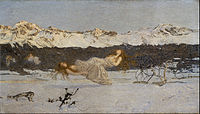 The album was influenced by Giovanni Segantini's The Punishment of Lust (1891), also known as The Punishment of Luxury. Giovanni Segantini - The Punishment of Lust - Google Art Project.jpg
