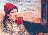 Paul Gauguin: Femme devant une fenêtre ouverte, dite la Fiancée