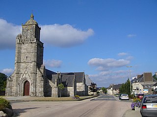 Glomel Commune in Brittany, France