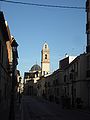 Iglesia desde la calle Mayor