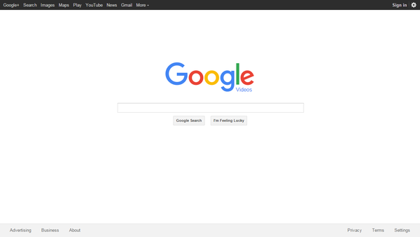 Google Videos Homepage Search Engine Screenshot.png