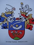 Wappen der kroatischen Adelsfamilie Vranyczany-Dobrinovic