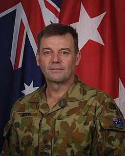 Greg Bilton Australian general