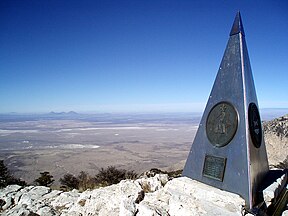 View from summit