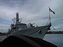 HMS Montrose in Montrose, Scotland HMS Montrose 2001.jpg