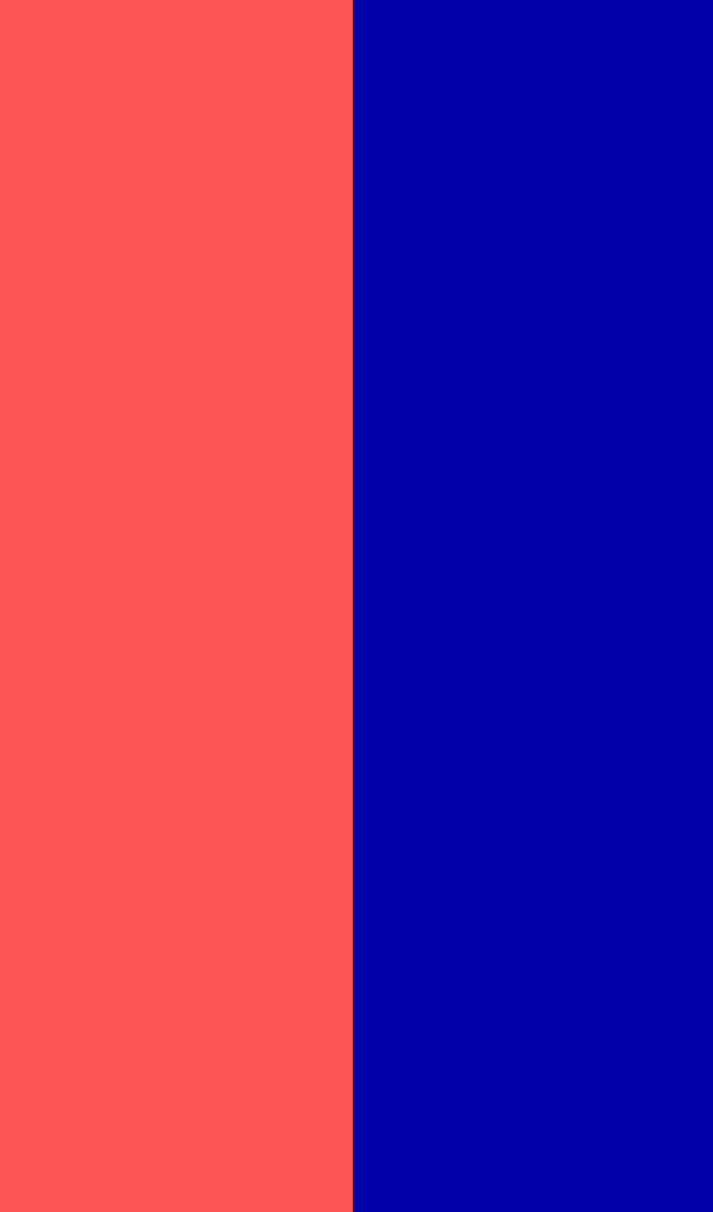 red and blue background