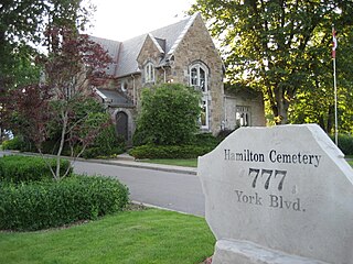 <span class="mw-page-title-main">Hamilton Cemetery</span> Cemetery in Hamilton, Ontario