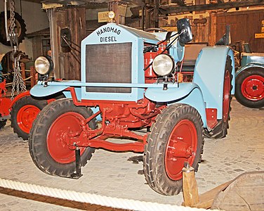 Hanomag SR45 (1936) Hannoversche Maschinenbau AG Traktormuseum Bodensee Uhldingen-Mühlhofen