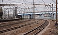 2012-04-18 16:36 Looking north from Harringay railway station.