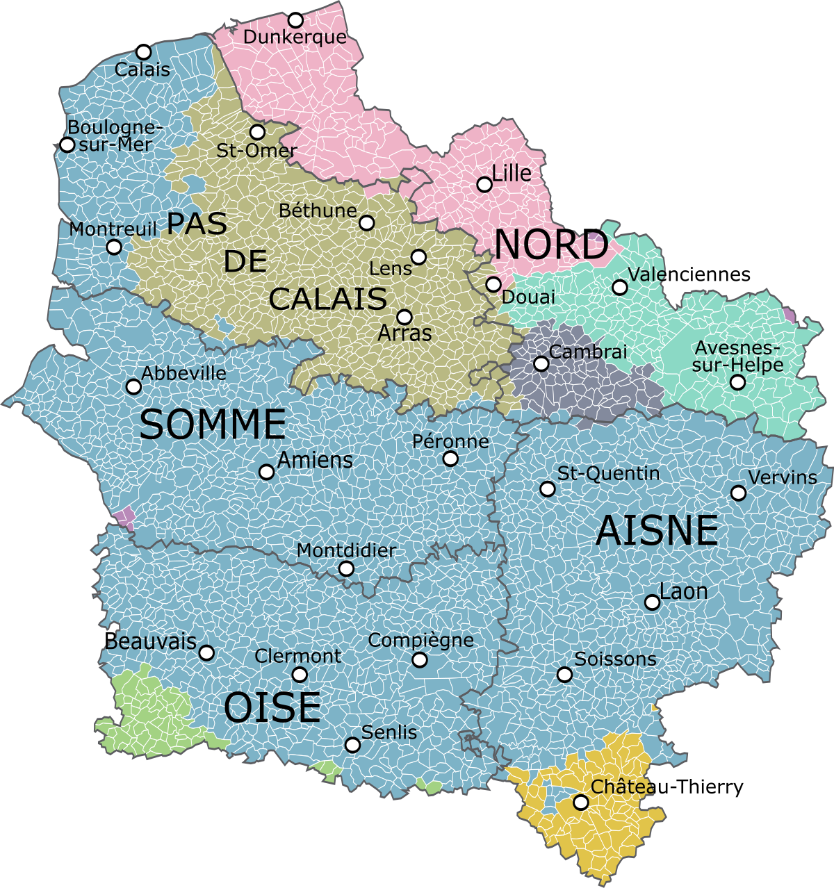 Hauts-de-France - Reiseführer auf Wikivoyage
