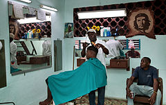 Hairdresser. Havana (La Habana), Cuba