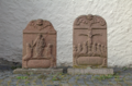 English: Catholic Church (St. Jakobus/James the Great) (detail) in Herbstein, Herbstein, Hessen, Germany This is a picture of the Hessian Kulturdenkmal (cultural monument) with the ID Unknown? (Wikidata)