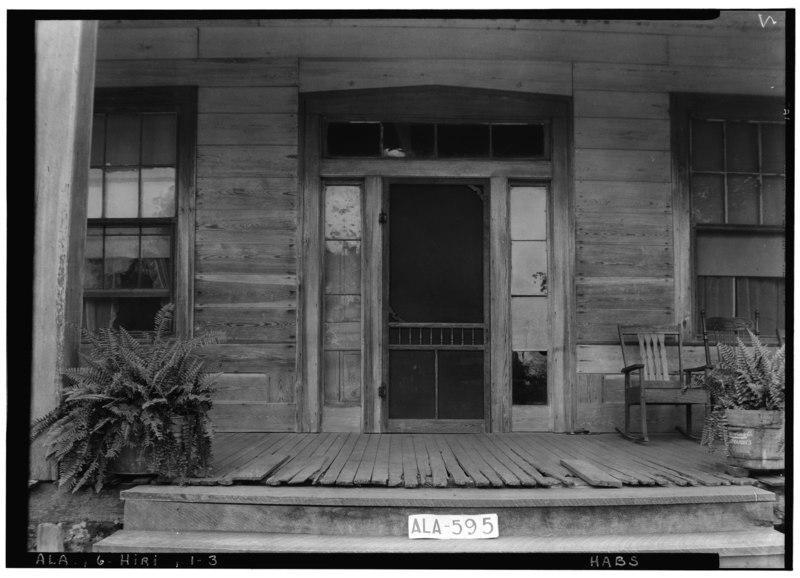 File:Historic American Buildings Survey W. N. Manning, Photographer June 15, 1935. FRONT DOOR TREATMENT - Berry House, County Road 14, High Ridge, Bullock County, AL HABS ALA,6-HIRI,1-3.tif