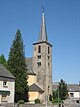 Historic church tower Consdorf, Luxembourg.jpg