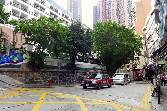 Hollywood Road – view from near PMQ