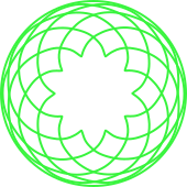 A recurring symbol throughout Homestuck is the spirograph. Homestuck Spirograph Logo.svg