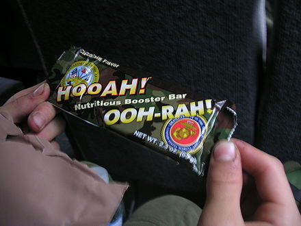 I don't know what's in a HOOAH! ENERGY BAR but now I want one!