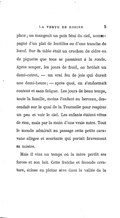 place ; on mangeait un pain béni du ciel, accompagné d’un plat de lentilles ou d’une tranche de bœuf. Sur la table était un cruchon de cidre ou de piquette que tous se passaient à la ronde. Après souper, les jours de froid, on brûlait un demi-cotret, — un vrai feu de joie qui durait une demi-heure ; — après quoi, on s’endormait content et sans fatigue. Les jours de beau temps, toute la famille, moins l’enfant au berceau, descendait sur le quai de la Tournelle pour respirer un peu et voir le ciel. Les enfants étaient vêtus de rien, mais par la main d’une vraie mère. Tout le monde admirait au passage cette petite caravane allègre et souriante qui portait bravement sa misère. Mais il vint un temps où la mère perdit ses forces et son lait. Cette fraîche et féconde créature, éclose en pleine séve dans la vallée de la