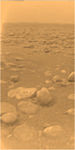 Bild från Titan tagen av Huygens.