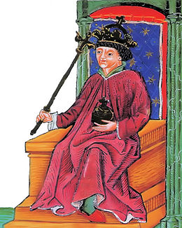 Andrej III. v Chronica Hungarorum iz leta 1488