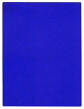 Yves Klein, IKB 191, 1962 IKB 191.jpg