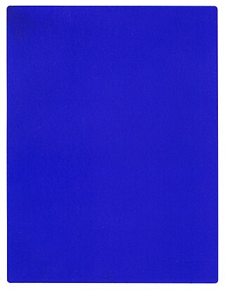 <span class="mw-page-title-main">International Klein Blue</span> Deep blue pigment first mixed by the French artist Yves Klein