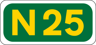 <span class="mw-page-title-main">N25 road (Ireland)</span> National primary road in Ireland