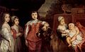 I cinque figli maggiori di Carlo I