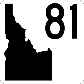 <span class="mw-page-title-main">Idaho State Highway 81</span> State highway in Idaho, United States