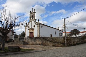 Igreja de Santo André, em Avantos