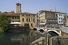   River Sile and the bridge San Martino