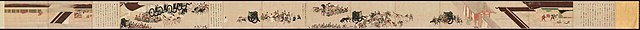 Image: Illustrated Tale of the Heiji Civil War ： Scroll of the Imperial Visit to Rokuhara   Google Art Project