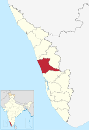 India Kerala Thrissur district.svg