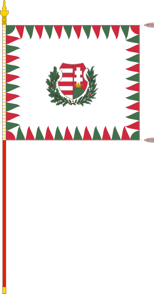 File:Infantry Colour of the Hungarian Defence Forces (1949, with staff).svg