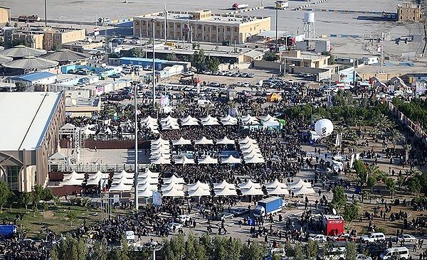 An Iran-Iraq border crossing in Mehran in 2015