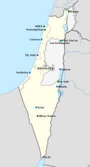 Miniatuur voor Bestand:Israel location map Sights.PNG