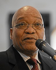 Mkhize was a key political ally of Jacob Zuma during the landmark Polokwane conference, but their later relationship was more ambivalent. Jacob G. Zuma - World Economic Forum Annual Meeting Davos 2010.jpg