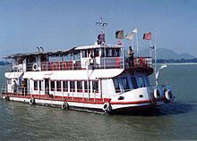 River cruise ship on the Brahmaputra River Jalporee river curise on Brahmaputra.jpg