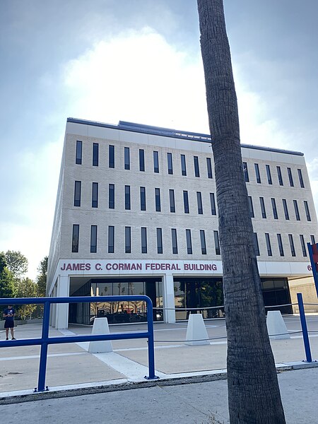 File:James C. Corman Federal Building, Van Nuys, Los Angeles, California, United States 2023 September.jpg