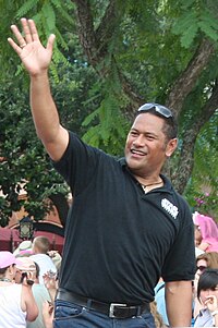 Jay Laga'aia (pictured) said that he did not think Elijah and Leah would ever reunite. Jay Lagaaia SWW.JPG