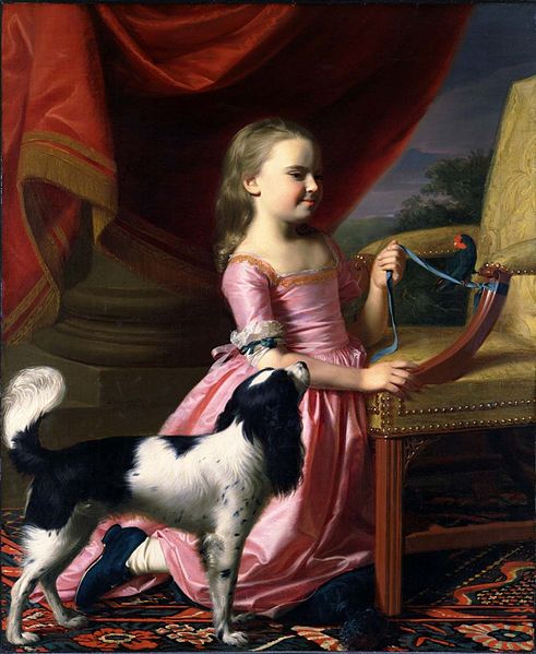 File:John Singleton Copley Young Lady with a Bird and Dog.jpg